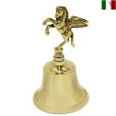 ベル 呼び鈴 馬 bell brass 真鍮 horse お洒落 インテリア アンティーク ゴールド イタリア(3)