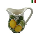 ピッチャー 水差し レモン イタリア陶器 インテリア