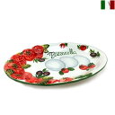パスタ 皿 オーバルプレート トマト柄 楕円皿 大皿 おしゃれ スパゲッティ イタリア食器