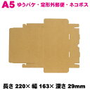 N式 N-A5H26 250枚セット / ダンボール箱 メール便サイズ 長さ220×幅163×深さ29mm 【北海道・沖縄・離島配送不可・代引き不可】