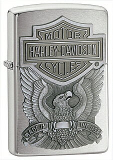 メール便発送 / ZIPPO Harley-Davidson MADE IN USA EMBLEM 200HD.H284 ジッポー ライター