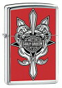 メール便発送 / ZIPPO Harley-Davidson BLACK HIGH POLISH CHROME ZIPPO LIGHTER 24393 ジッポー ライター