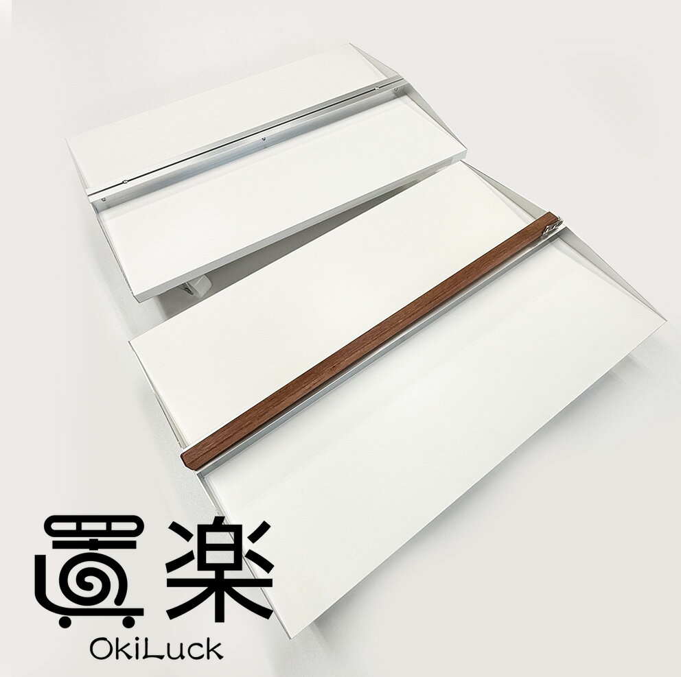 置楽(おきらく)　3インチ紙管用巻楽専用収納台 キャスター付き ノーマルタイプ 取手付きハンドルタイプ