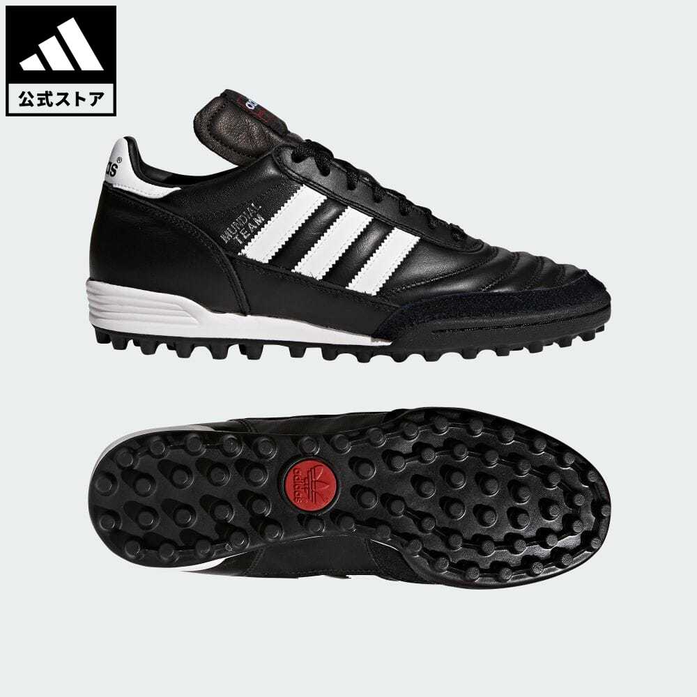 【公式】アディダス adidas 返品可 サッカー ムンディアル チーム / Mundial Team メンズ レディース シューズ・靴 スポーツシューズ 黒 ブラック 019228 spike artificial_ground hard_ground turf_ground スパイクレス p0517