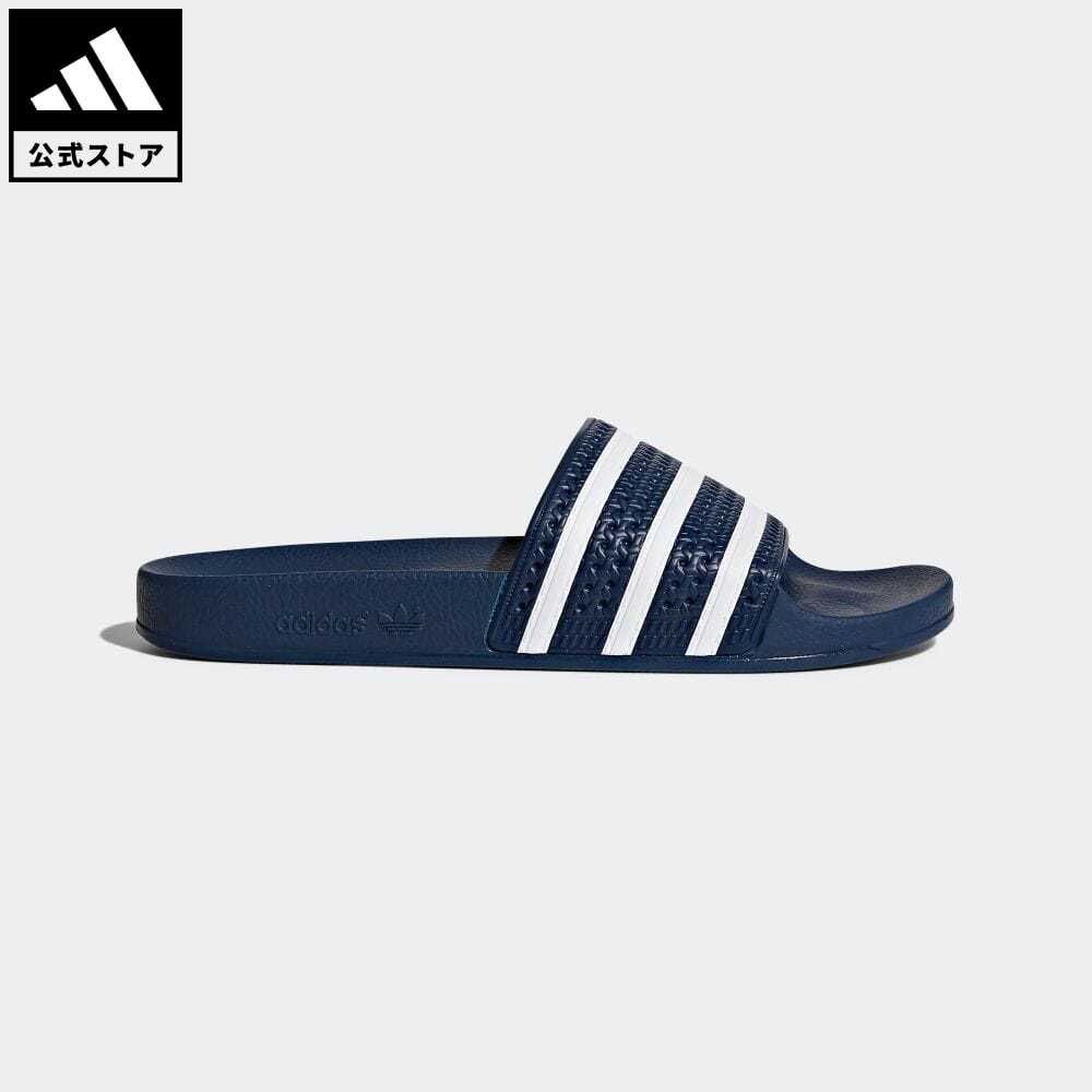 【公式】アディダス adidas 返品可 アディレッタ / ADILETTE オリジナルス メンズ レディース シューズ・靴 サンダル Slide / スライド 青 ブルー 288022 p0517 父の日