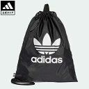 【公式】アディダス adidas 返品可 オリジナルス ジムバック オリジナルス メンズ レディース アクセサリー バッグ カバン ジムサック 黒 ブラック BK6726 ナップサック nm_otd p0420