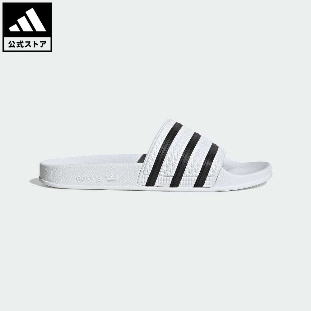 【公式】アディダス adidas 返品可 アディレッタ / ADILETTE オリジナルス メンズ レディース シューズ・靴 サンダル Slide / スライド 白 ホワイト 280648 whitesneaker