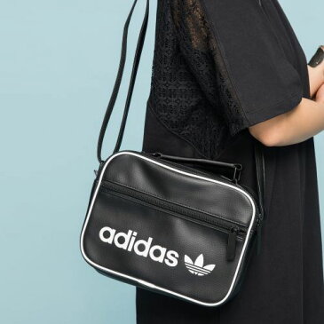 【公式】アディダス adidas VINT MINI AIRL BAG オリジナルス レディース メンズ アクセサリー バッグ ショルダーバッグ 黒 ブラック DH1004