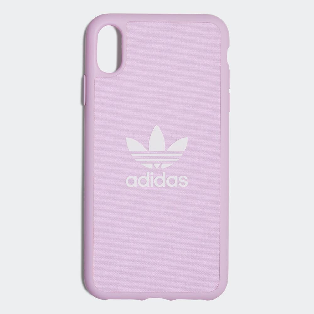 【公式】アディダス adidas 返品可 iPhone Xs Max 6.5インチ用 キャンバスケース / Canvas Molded Case iPhone Xs Max 6.5-Inch オリジナルス メンズ レディース アクセサリー iPhoneケース(スマホケース) ピンク CL2367