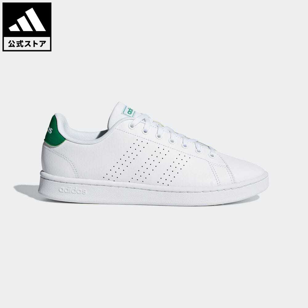 【公式】アディダス adidas テニス ADVANCOURT LEA M レディース メンズ シューズ スポーツシューズ 白 ホワイト F36424 whitesneaker テニスシューズ