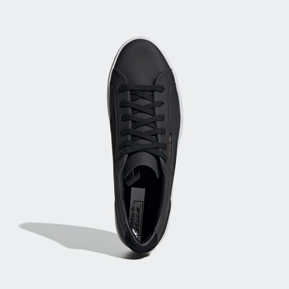 【公式】アディダス adidas 返品可 アディダス スリーク [adidas Sleek Shoes] オリジナルス メンズ レディース シューズ・靴 スニーカー 黒 ブラック CG6193 ダッドシューズ ダッドスニーカー 厚底スニーカー ローカット