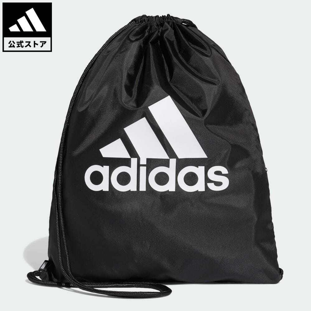 【公式】アディダス adidas 返品可 ジム・トレーニング ビッグロゴジムバッグ メンズ レディース アクセサリー バッグ・カバン ジムサック 黒 ブラック DT2596 ナップサック eoss22ss