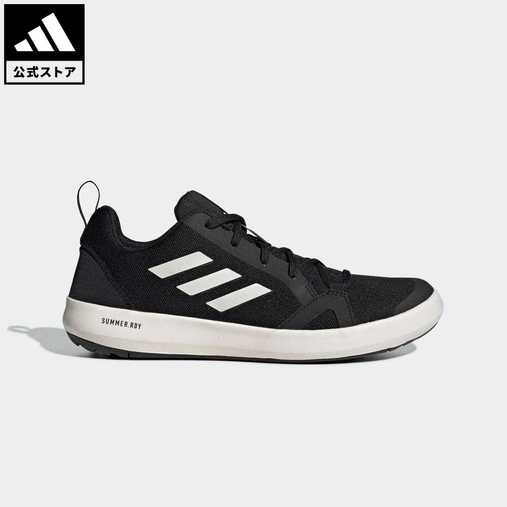 【公式】アディダス adidas 返品可 アウトドア テレックス クライマクール ボート アディダス テレックス メンズ シューズ・靴 スポーツシューズ 黒 ブラック BC0506
