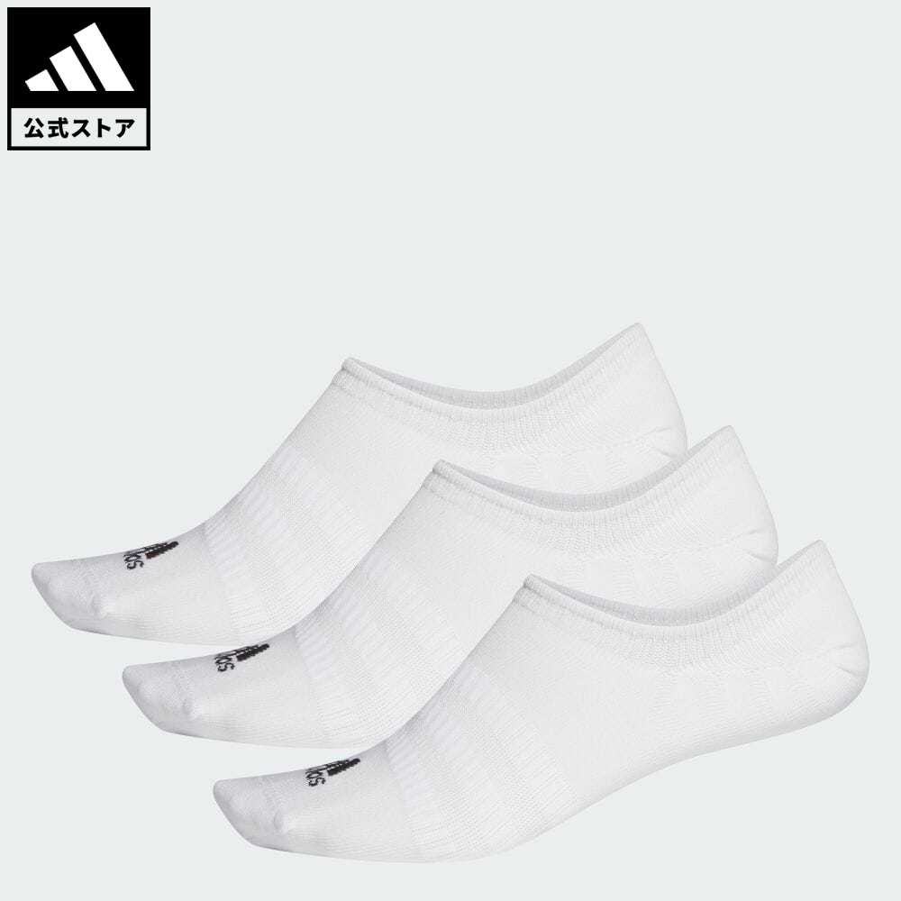   AfB X adidas ԕi WEg[jO m[V[ \bNX 3g [No-Show Socks 3 Pairs] Y fB[X ANZT[ \bNXEC V[YC\bNX  zCg DZ9415