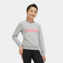 全品送料無料！ 02/10 11:00〜02/13 16:59 【公式】アディダス adidas G CORE フレンチテリー スウェットクルーネック キッズ ガールズ ジム・トレーニング ウェア トップス スウェット EH6156