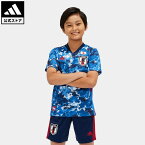 【公式】アディダス adidas 返品可 サッカー サッカー日本代表 2020 キッズ ホーム レプリカ ユニフォーム / Japan Home Kids Jersey キッズ／子供用 ウェア・服 トップス ユニフォーム 青 ブルー ED7345 notp eoss22ss