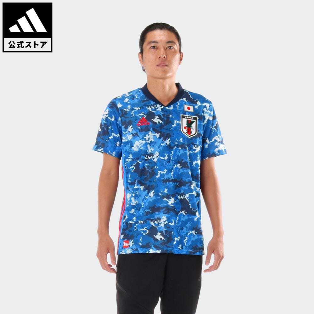 【公式】アディダス adidas 返品可 サッカー サッカー日本代表 2020 レプリカ ホーム ユニフォーム / Japan Home Jersey レディース メンズ ウェア・服 トップス ユニフォーム 青 ブルー ED7350 notp