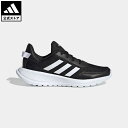 【公式】アディダス adidas ランニング Tensaur レディース メンズ シューズ スポーツシューズ 黒 ブラック EG4128 ランニングシューズ p0409