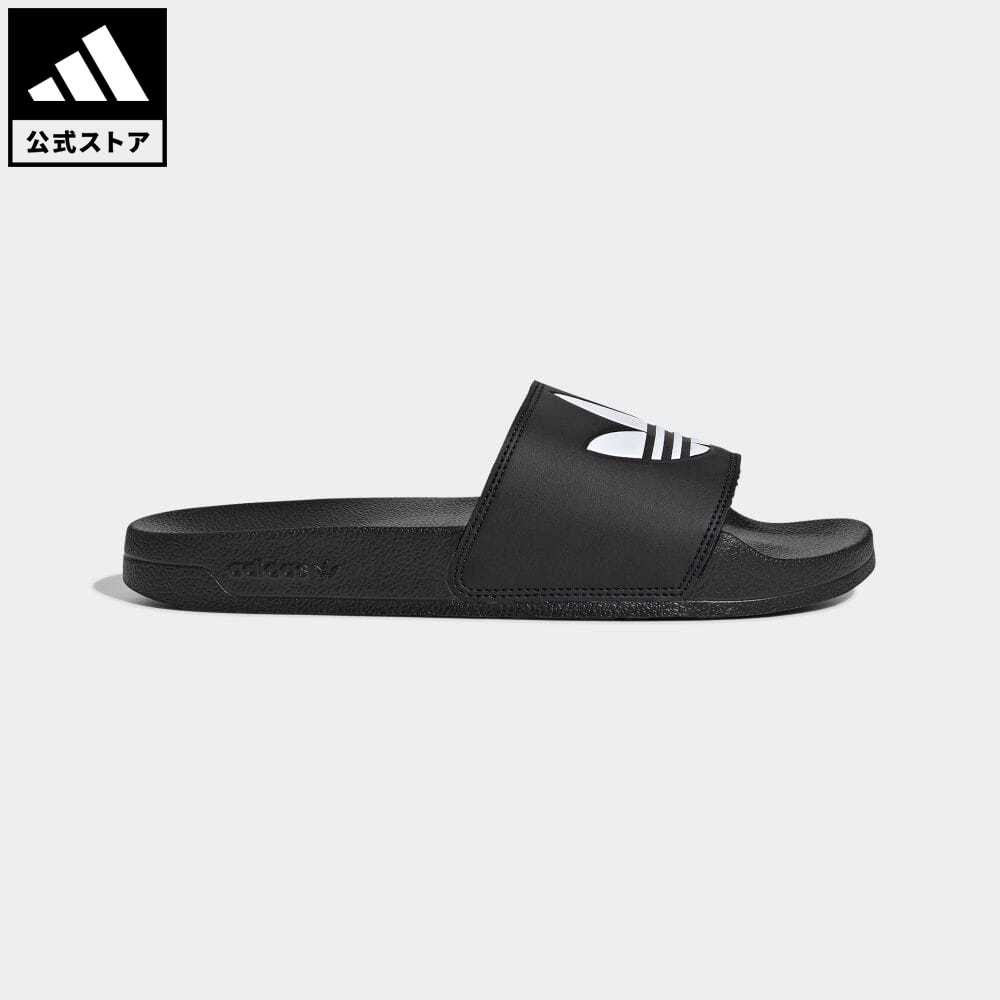 【公式】アディダス adidas 返品可 アディレッタ ライト サンダル / Adilette Lite Slides オリジナルス メンズ レディース シューズ・靴 サンダル Slide / スライド 黒 ブラック FU8298 p0517