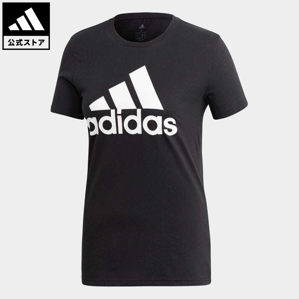 【50%OFF】 【公式】アディダス adidas 返品可 マストハブ バッジ オブ スポーツ 半袖Tシャツ / Must Haves Badge of Sport Tee スポーツウェア レディース ウェア・服 トップス Tシャツ 黒 ブラック FQ3237 半袖 p1210のサムネイル