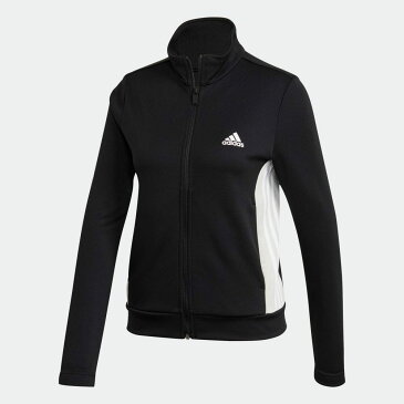 【公式】アディダス adidas 返品可 チーム スポーツ トラックスーツ(ジャージセットアップ) / Team Sports Track Suit アスレティクス レディース ウェア・服 セットアップ ジャージ 黒 ブラック FI6696 上下
