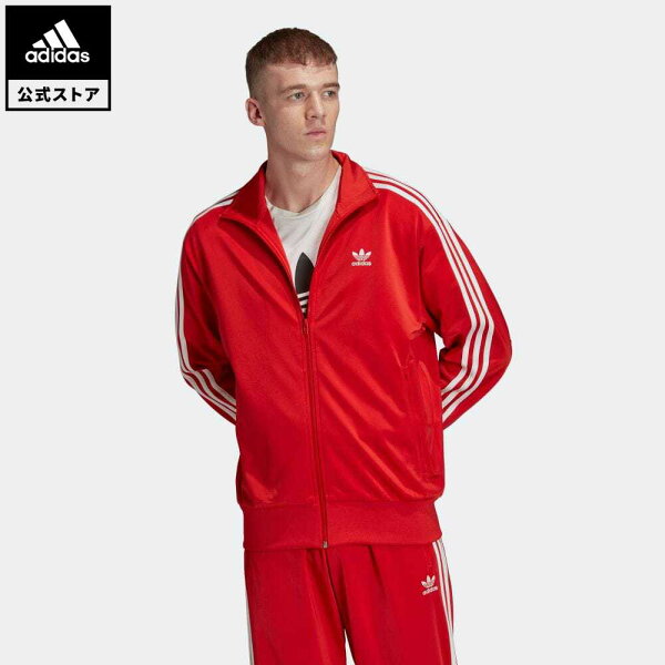 公式 アディダスadidasFIREBIRDTRACKTOPオリジナルスレディースメンズウェアトップスジャージ赤レッドFM38