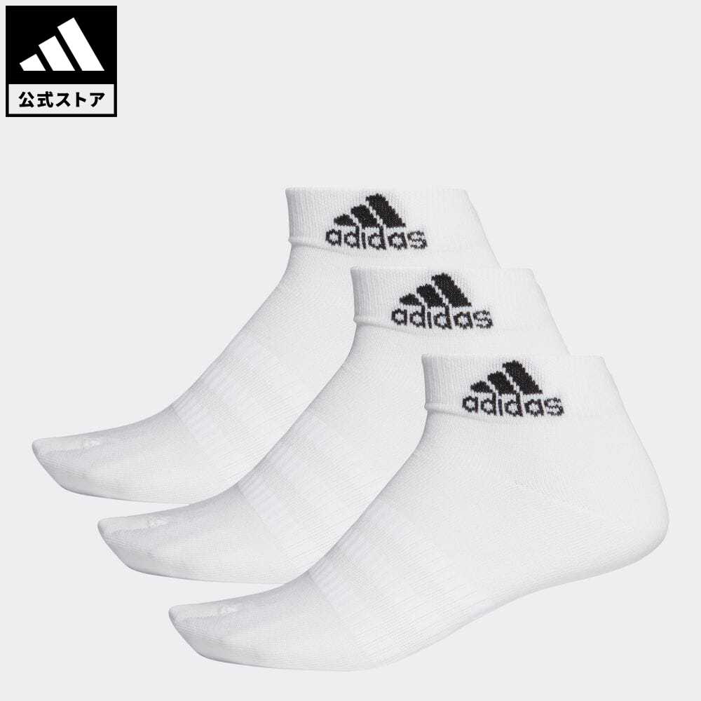   AfB X adidas ԕi WEg[jO AN \bNX 3g [Ankle Socks 3 Pairs] Y fB[X ANZT[ \bNXEC AN\bNX  zCg DZ9435