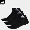 【公式】アディダス adidas 返品可 ジム・トレーニング アンクル ソックス 3足組 [Ankle Socks 3 Pairs] メンズ レディース アクセサリー ソックス・靴下 アンクルソックス 黒 ブラック DZ9436