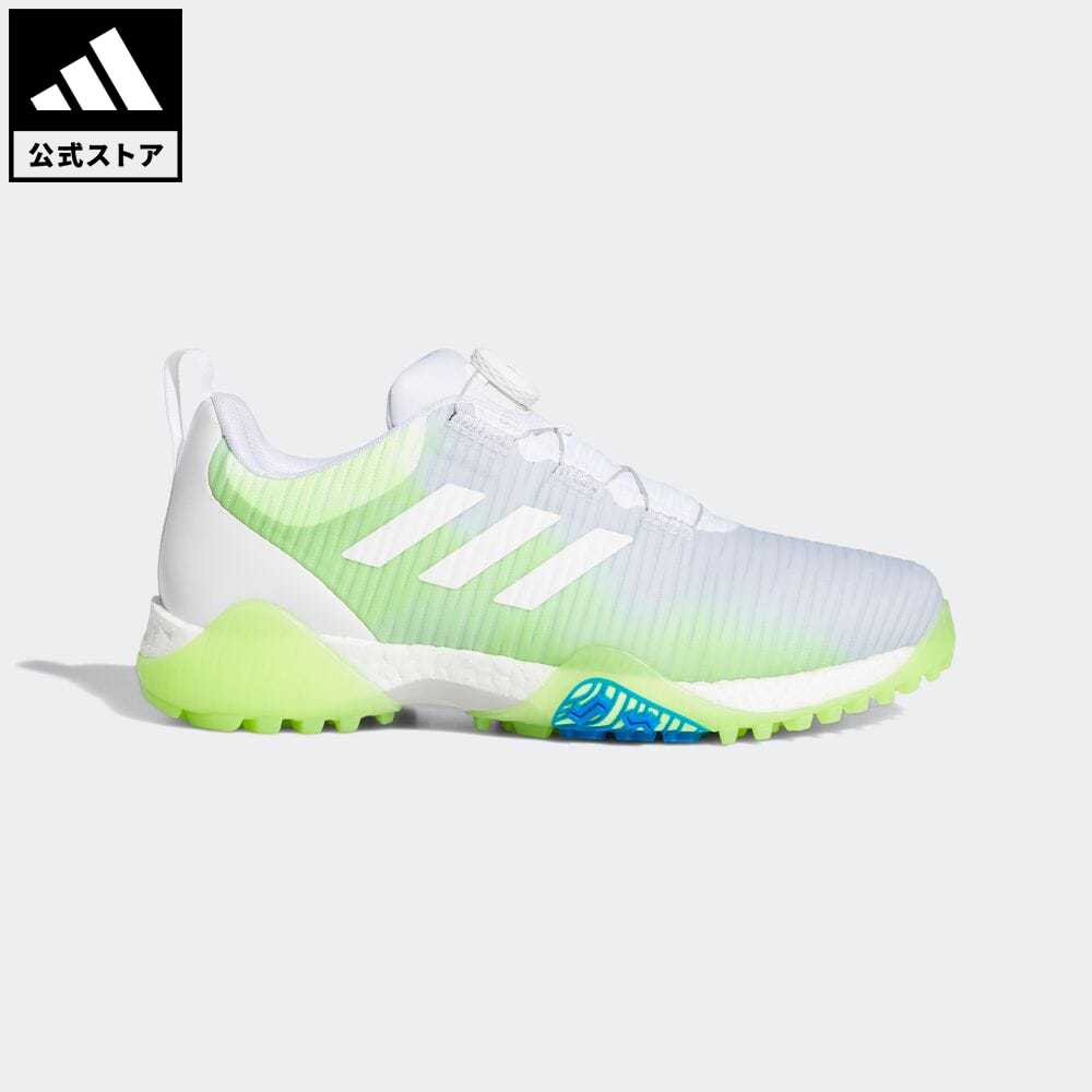 【公式】アディダス adidas 返品可 ゴルフ コードカオス ボア ロウ/ CodeChaos Boa Low Golf Shoes メンズ シューズ・靴 スポーツシューズ 白 ホワイト FV2521 notp