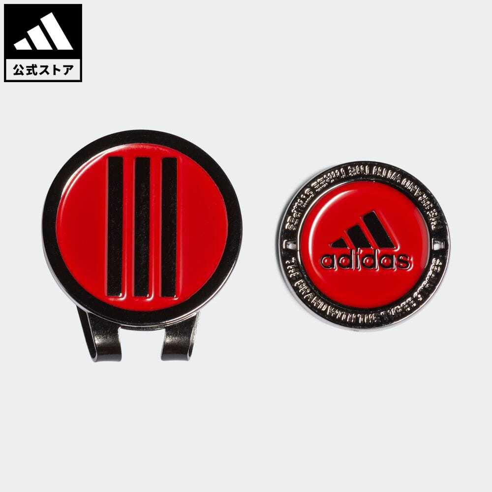 【公式】アディダス adidas 返品可 ゴルフ ブライトカラー クリップマーカー メンズ アクセサリー その他アクセサリー 赤 レッド EW4125 Gnot