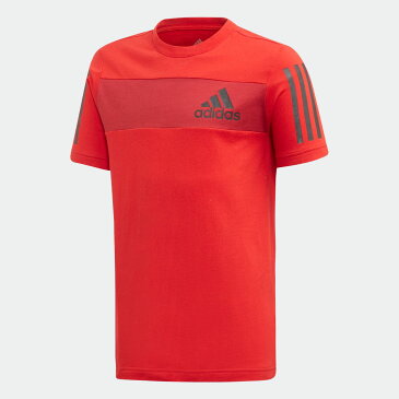 【公式】アディダス adidas スポーツ ID Tシャツ [Sport ID Tee] キッズ ウェア トップス シャツ 赤 レッド ED6504