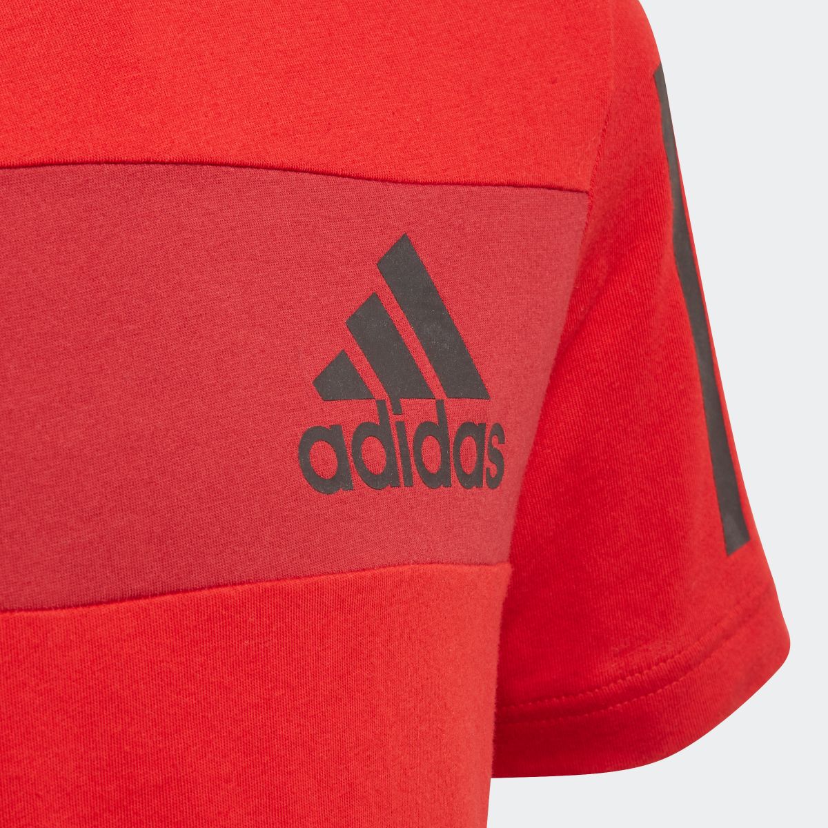 【公式】アディダス adidas スポーツ ID Tシャツ [Sport ID Tee] キッズ ウェア トップス シャツ 赤 レッド ED6504