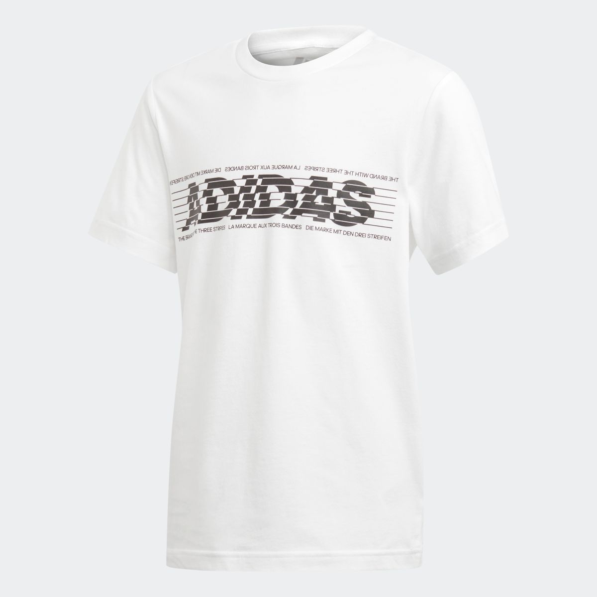 【公式】アディダス adidas スポーツ ID リニア 半袖Tシャツ / Sport ID Lineage Tee キッズ ウェア トップス Tシャツ 白 ホワイト ED7244 半袖