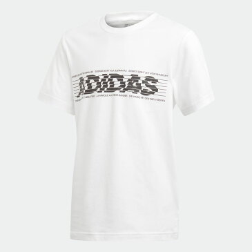 【公式】アディダス adidas スポーツ ID リニア 半袖Tシャツ / Sport ID Lineage Tee キッズ ウェア トップス Tシャツ 白 ホワイト ED7244 半袖