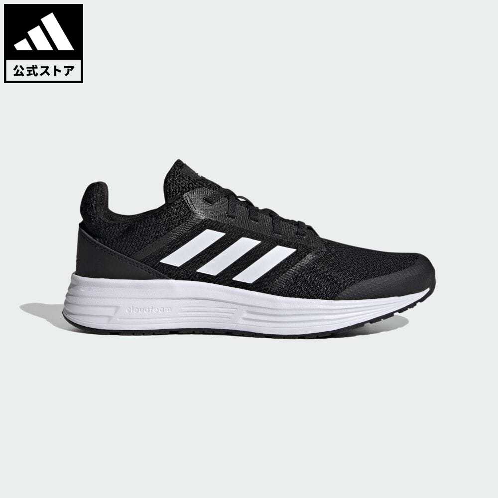 【公式】アディダス adidas 返品可 ランニング GLX 5 メンズ シューズ・靴 スポーツシューズ 黒 ブラック FW5717 ランニングシューズ bksk