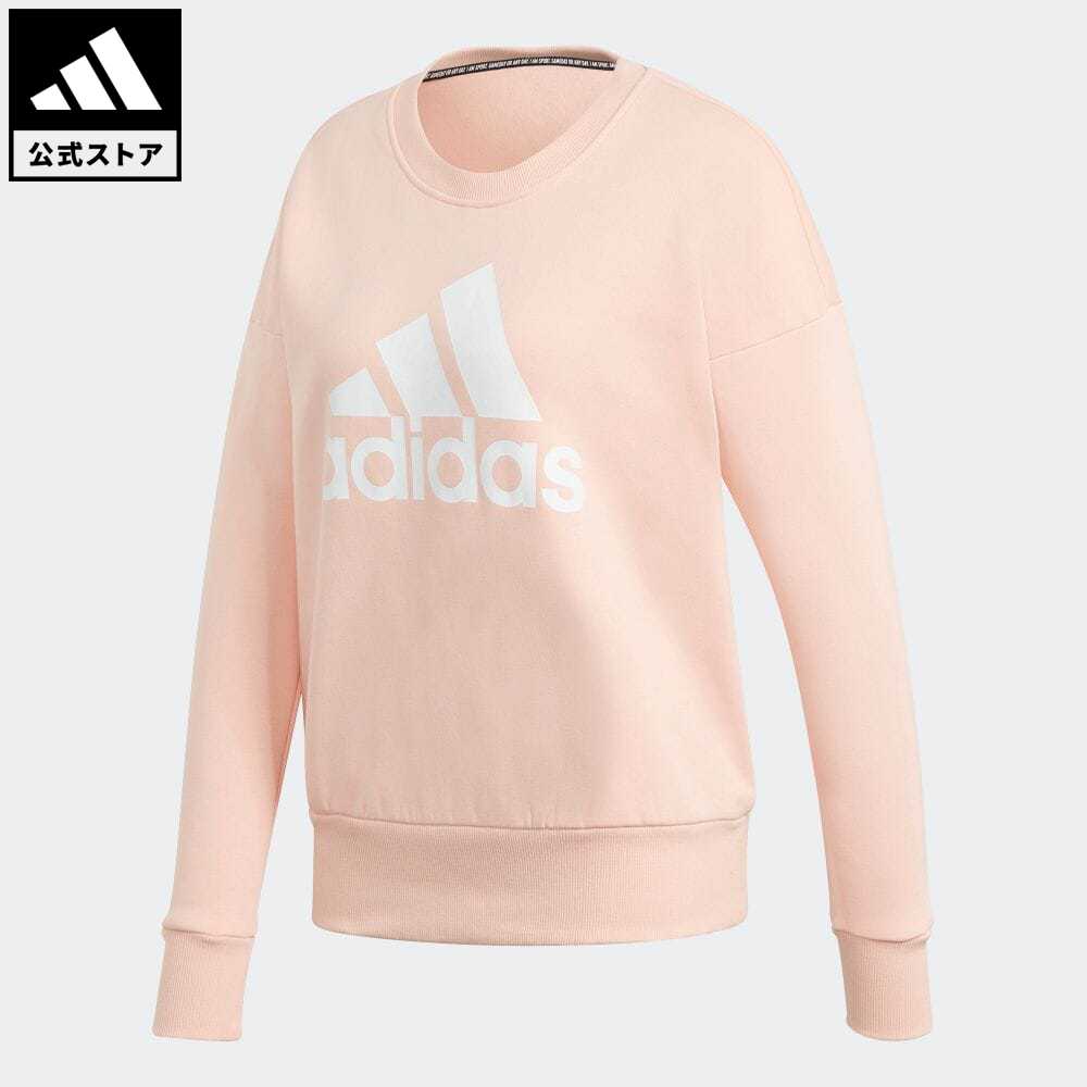 【公式】アディダス adidas 返品可 バッジ オブ スポーツ クルー スウェットシャツ / Badge of Sport Crew Sweatshirt レディース ウェア・服 トップス スウェット（トレーナー） GC6926