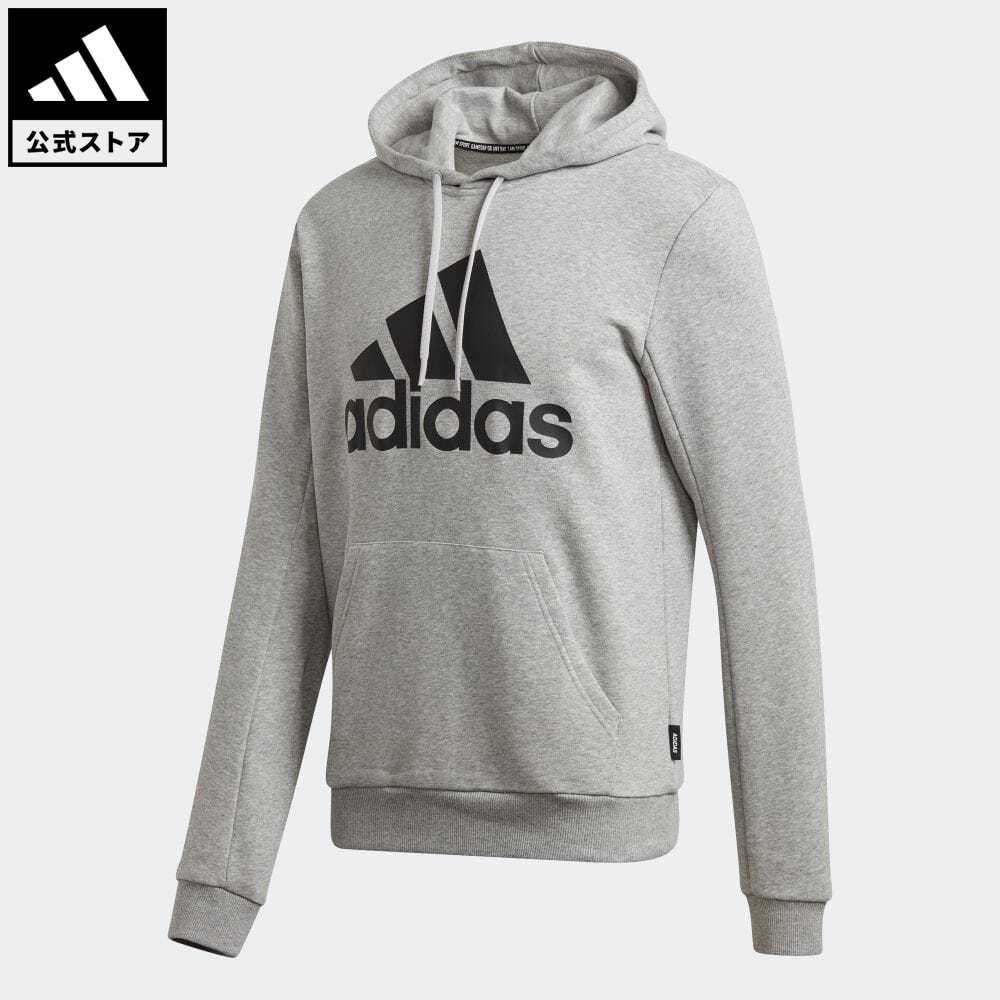 【40%OFF】 【公式】アディダス adidas 返品可 バッジ オブ スポーツ フレンチテリーパーカー / Badge of Sport French Terry Hoodie スポーツウェア メンズ ウェア・服 トップス パーカー(フーディー) スウェット（トレーナー） グレー GC7341 トレーナーのサムネイル