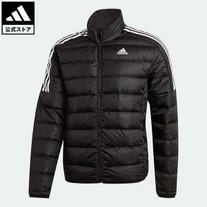 【公式】アディダス adidas 返品可 ラッピング不可 アウトドア エッセンシャルズ ダウンジャケット / Essentials Down Jacket スポーツウェア メンズ ウェア・服 アウター ダウン 黒 ブラック GH4589 ダウンジャケット wt22fw