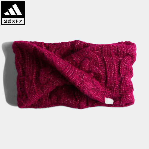 【公式】アディダス adidas 返品可 ゴルフ ウィメンズ ツイストネックウォーマー / Golf Neck Snood レディース アクセサリー その他アクセサリー ピンク FR4309 notp