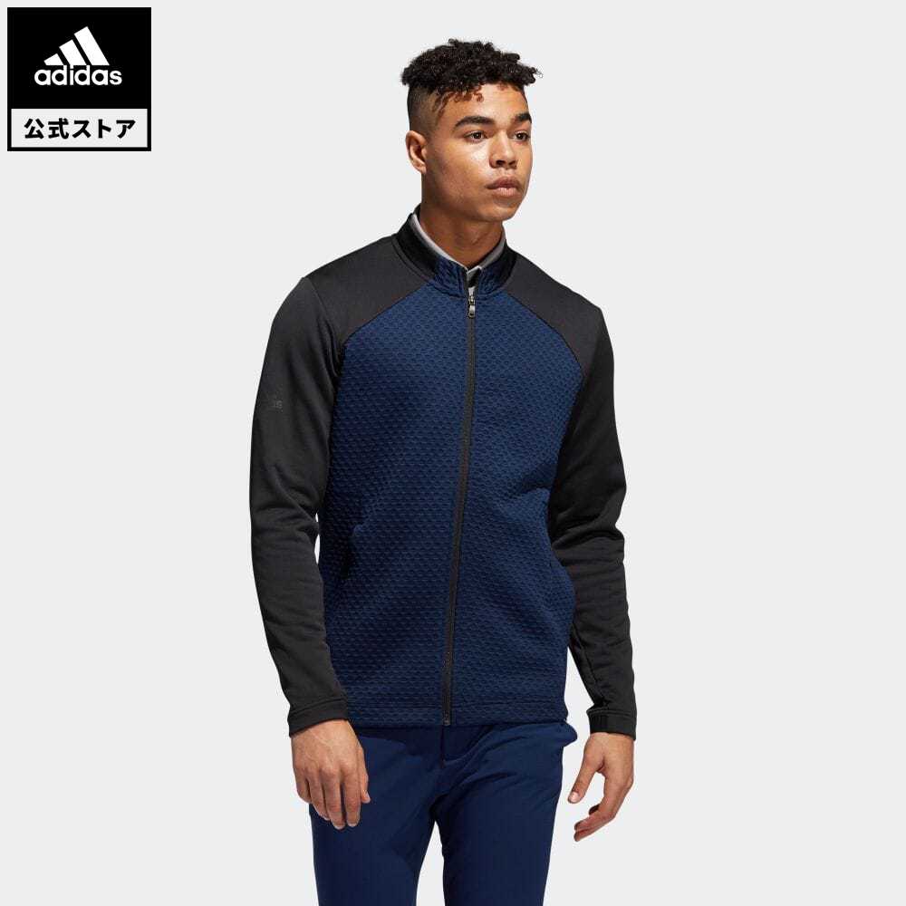 【公式】アディダス adidas ゴルフ COLD.RDY 長袖フルジップレイヤリング / COLD.RDY Jacket メンズ ウェア アウター ジャケット 青 ブルー GD0812