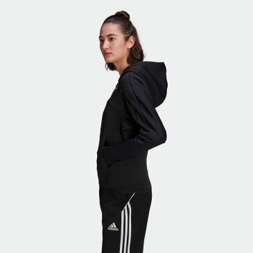 【公式】アディダス adidas 返品可 adidas Z.N.E. COLD. RDY アスレティクス パーカー / adidas Z.N.E. COLD. RDY Athletics Hoodie アスレティクス レディース ウェア・服 トップス パーカー(フーディー) ジャージ 黒 ブラック FT6775 トレーナー