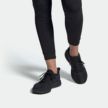 【公式】アディダス adidas ランニング ソーラーグライド カーリー・クロス / SolarGlide Karlie Kloss レディース シューズ スポーツシューズ 黒 ブラック FW6773 スパイクレス ランニングシューズ