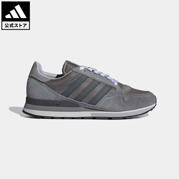 公式 アディダスadidasZX500オリジナルスレディースメンズシューズスニーカーグレーFW2811ローカット
