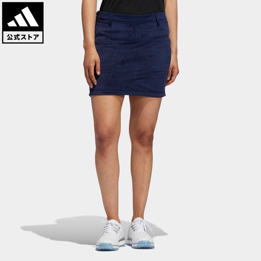 【公式】アディダス adidas 返品可 ゴルフ ソリッド リバーシブルスコート レディース ウェア・服 ボトムス スカート 青 ブルー GV0244 notp