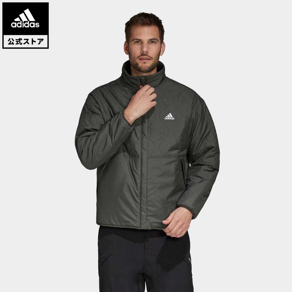 【公式】アディダス adidas アウトドア リバーシブル ボア パデッドジャケット / Reversible Boa Padded Jacket レディース メンズ ウェア アウター ジャケット 黒 ブラック GF0052