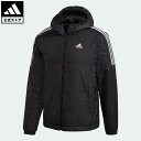 アディダス adidas 返品可 エッセンシャルズ インサレーテッド フード付きジャケット / Essentials Insulated Hooded Jacket スポーツウェア メンズ ウェア・服 アウター ジャケット 黒 ブラック GH4601 上着