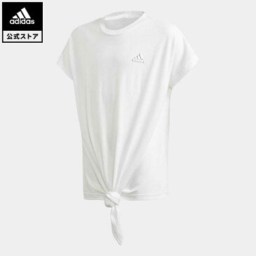 【公式】アディダス adidas 返品可 ジム・トレーニング ダンス 半袖Tシャツ / Dance Tee キッズ ウェア・服 トップス Tシャツ 白 ホワイト GM7015 半袖