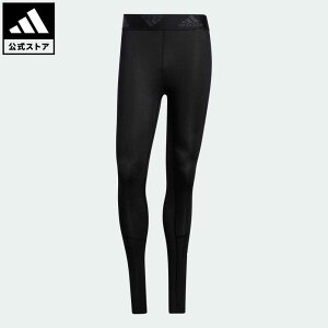 【公式】アディダス adidas 返品可 ジム・トレーニング テックフィット ロングタイツ / Techfit Long Tights メンズ ウェア・服 ボトムス タイツ・レギンス 黒 ブラック GL0452 スポーツウェア フィットネスウェア レギンス