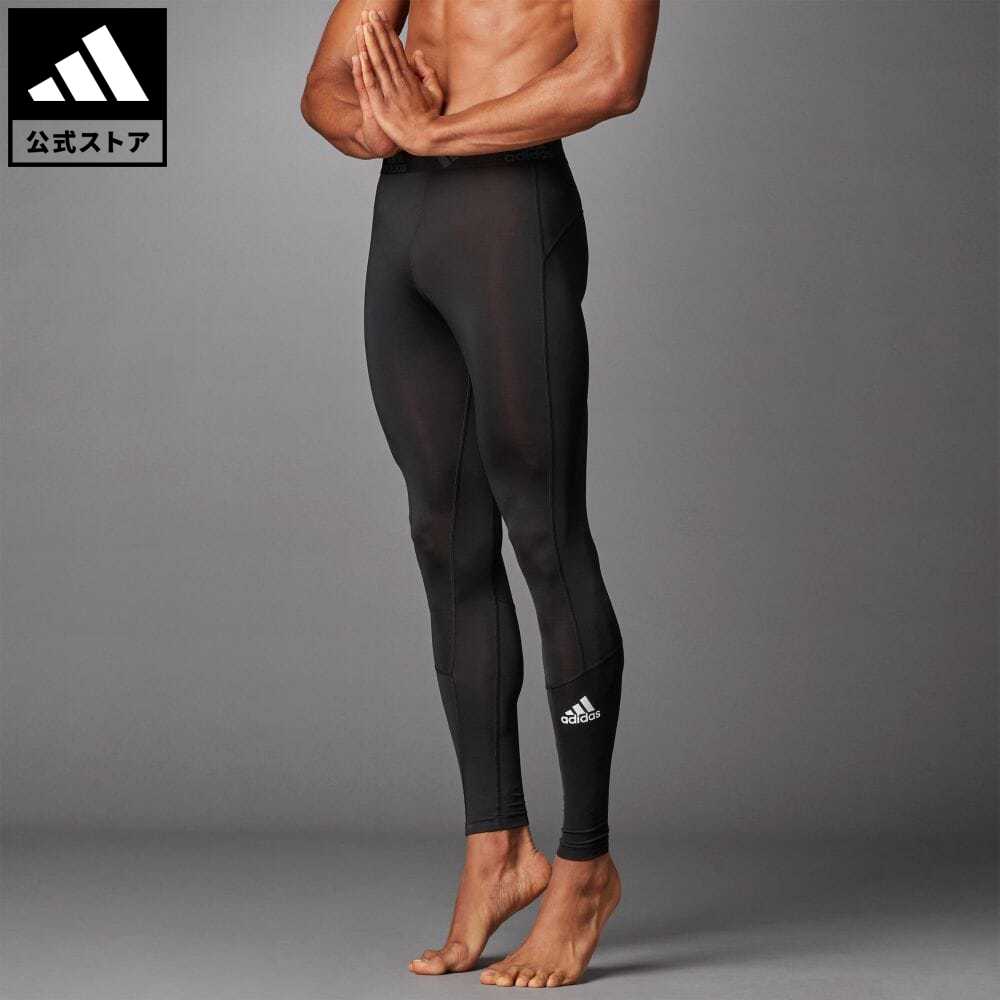 楽天adidas Online Shop 楽天市場店【公式】アディダス adidas 返品可 ジム・トレーニング テックフィット ロングタイツ / Techfit Long Tights メンズ ウェア・服 ボトムス タイツ・レギンス 黒 ブラック GM5036 フィットネスウェア スポーツウェア レギンス