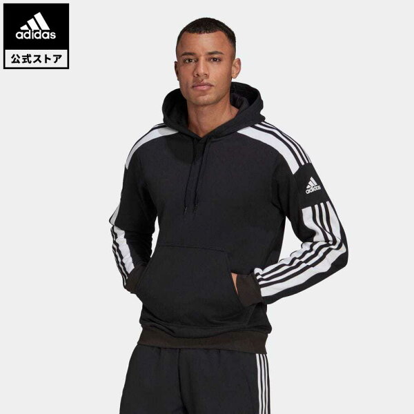 公式 アディダスadidas返品可サッカーSquadra21スウェットパーカー/Squadra21SweatHoodieメンズ
